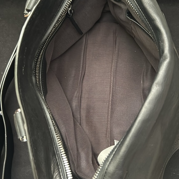 Rag & Bone Pilot Leather Satchel Bag, some wear but good shape - Picture 13 of 15